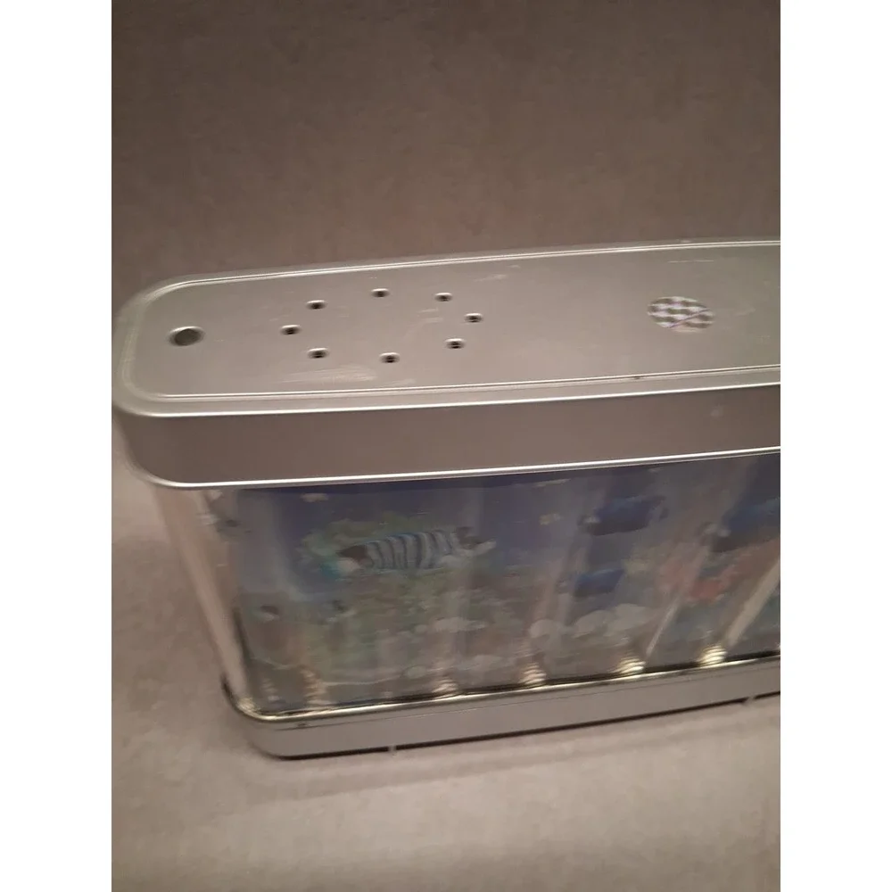 Aquarium Motion Lamp Multicolor LED Lighted Novelty Marine Plastic Design